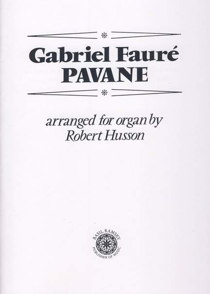 Faure: Pavane