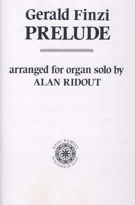 Finzi: Prelude