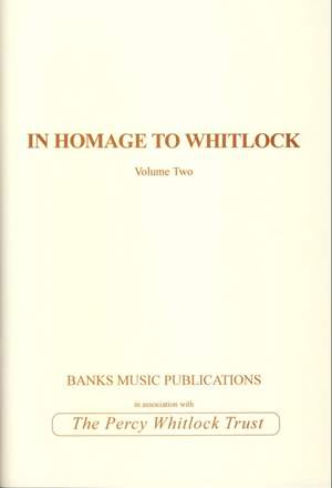 In Homage To Whitlock (Book 2)