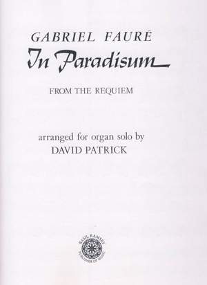 Faure: In Paradisum (From The Requiem)