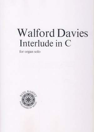 Walford Davies: Interlude In C