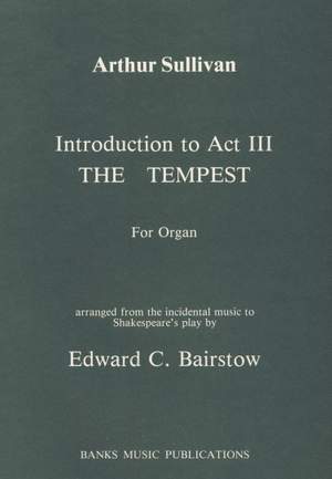 Sullivan: Introduction To Act Ii -The Tempest