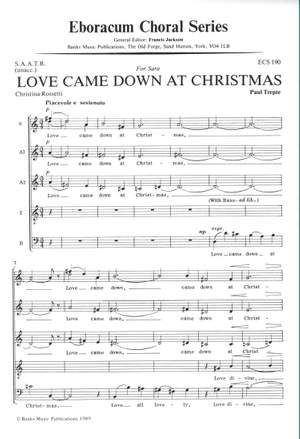 Trepte: Love Came Down At Christmas