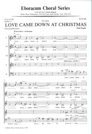 Trepte: Love Came Down At Christmas
