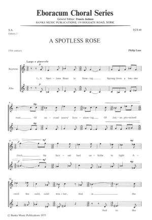 Lane: Spotless Rose, A