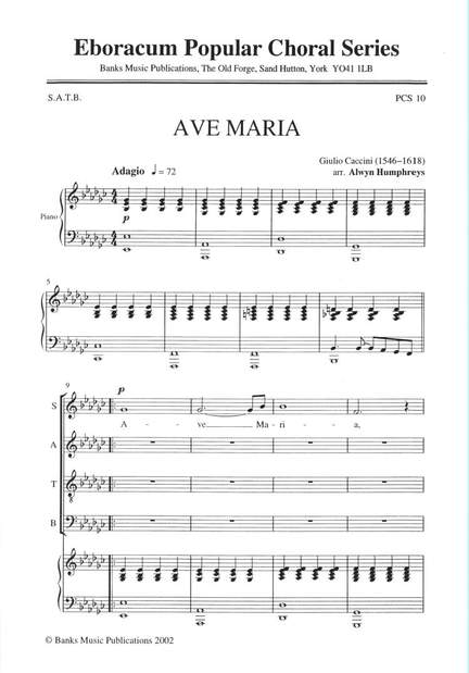Caccini: Ave Maria