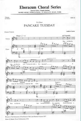 Carter: Pancake Tuesday