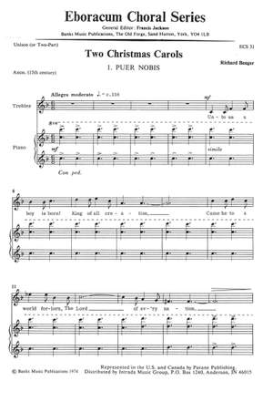 Benger: Two Christmas Carols