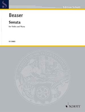 Beaser, R: Sonata for Violin and Piano
