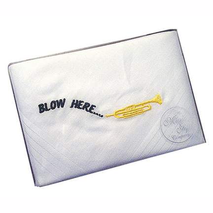 Handkerchief Blow Here 100% Cotton