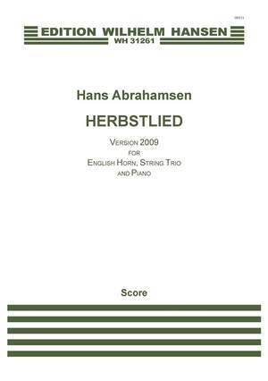 Hans Abrahamsen: Herbstlied - Version 2009