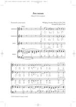 Wolfgang Amadeus Mozart: Ave Verum - SSA (New Engraving) Product Image