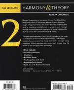 Hal Leonard Harmony & Theory - Part 2: Chromatic Product Image