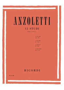 Anzoletti: 12 Studi