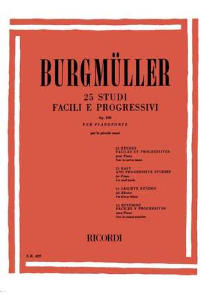 Burgmüller: 25 Easy Studies Op.100