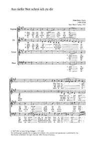 Ducis: Aus tiefer Not schrei ich zu dir