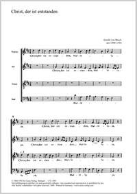 Bruck: Christ, der ist erstanden (DDur)