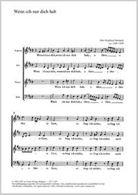 Harnisch: Wenn ich nur dich habe