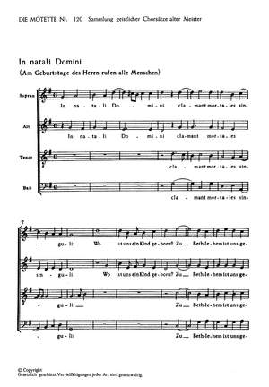 Galliculus: In natali Domini (GDur)