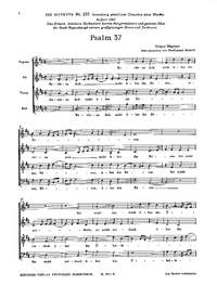 Wagener: Psalm 37 (DDur)