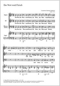 Dedekind: Das Wort ward Fleisch (BDur)