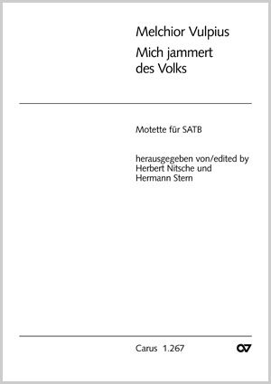 Vulpius: Mich jammert des Volks