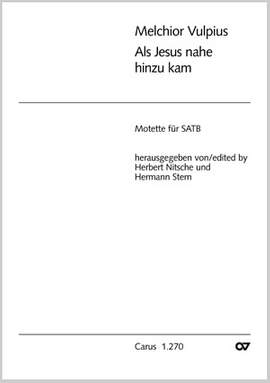 Vulpius: Als Jesus nahe hinzukam
