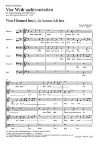 Calvisius: Weihnachtsmotetten