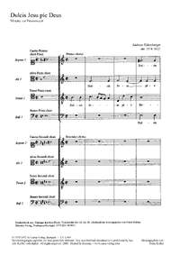 Hakenberger: Dulcis Jesu pie Deus