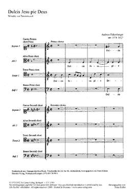 Hakenberger: Dulcis Jesu pie Deus