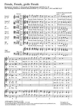 Hammerschmidt: Freude, Freude, große Freude