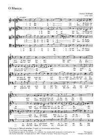 Widmann: O Musica (eMoll)