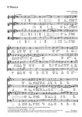 Widmann: O Musica (eMoll)
