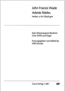 Wade: Adeste fideles (Herbei, o ihr Gläub'gen) (GDur)