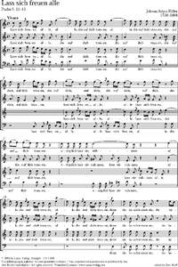 Hiller: Lass sich freuen alle (CDur)