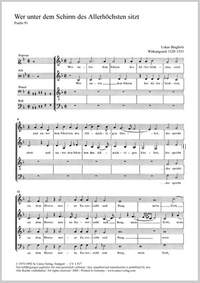 Bergholz: Wer unter dem Schirm d. Höchsten