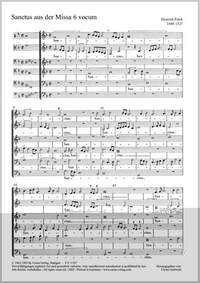 Finck: Sanctus