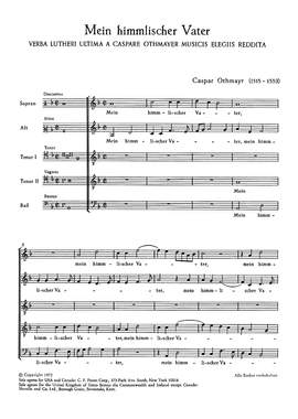 Othmayr: Mein himmlischer Vater (phrygisch)