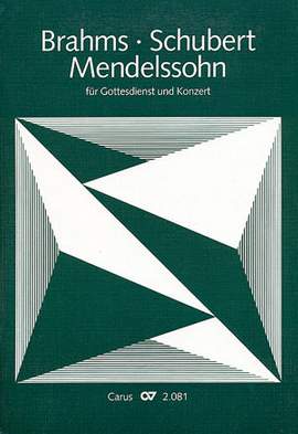 Brahms: Chorbuch Brahms, Mendelssohn, Schubert
