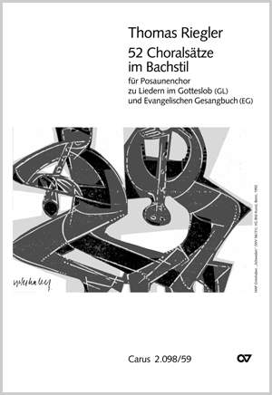 Riegler: 52 Choralsätze im Bachstil für Posauenchor