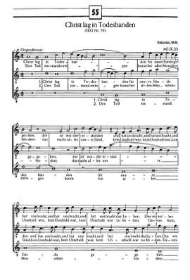 Praetorius: Christ lag in Todesbanden; Durch Adams Fall