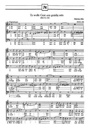 Praetorius: Es wolle Gott uns gnädig sein (Op.9 no. 158)