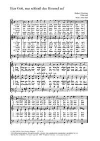 Altenburg: Herr Gott, nun schleuß; Trubel: Wenn mein Stündlein