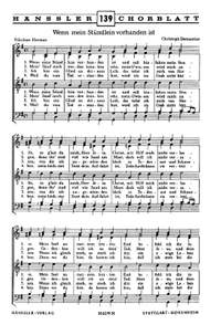 Bach: Es ist gewißlich; Demantius: Wenn mein Stündlein