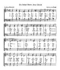 Bach, J vom: Du lieber Herre Jesu Christ; Oechsler: Wach auf, meins Herzens Schöne