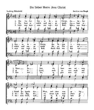 Bach, J vom: Du lieber Herre Jesu Christ; Oechsler: Wach auf, meins Herzens Schöne