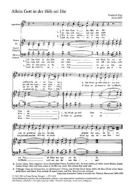 Zipp: Allein Gott in der Höh; Herr Jesu Christ