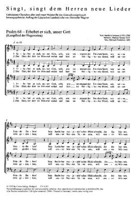 Psalm 68: Erhebet er sich, unser Gott