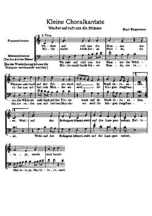 Kappesser: Halleluja; Wachet auf