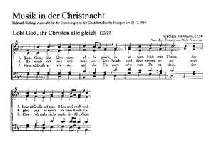 Musik in der Christnacht